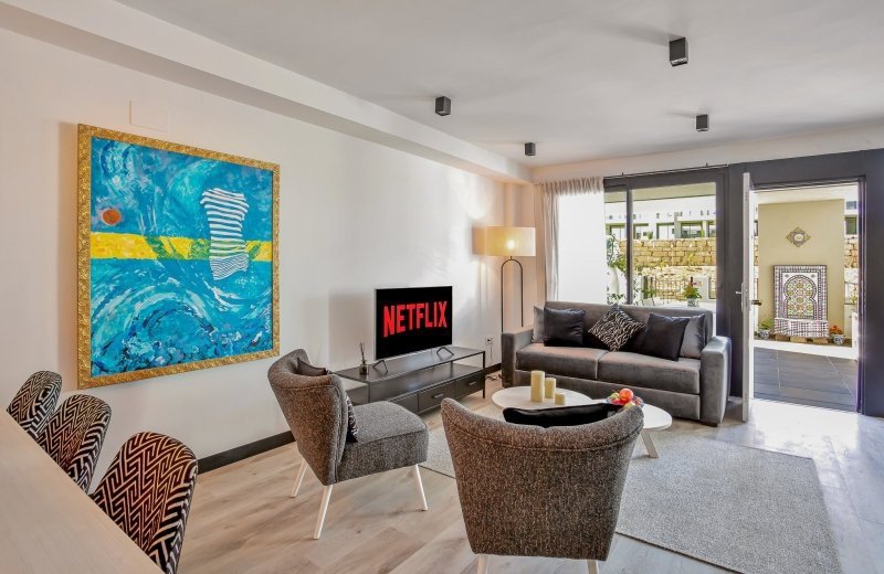 Ground floor appartement  8p