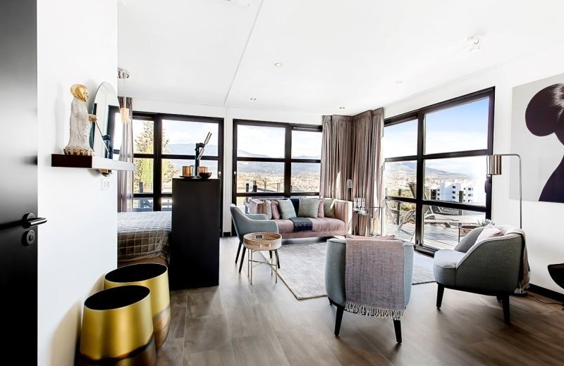 Ferienwohnung in Marbella mit Bergblick