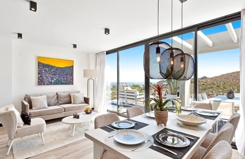 Long rental apartment in spain with sea view