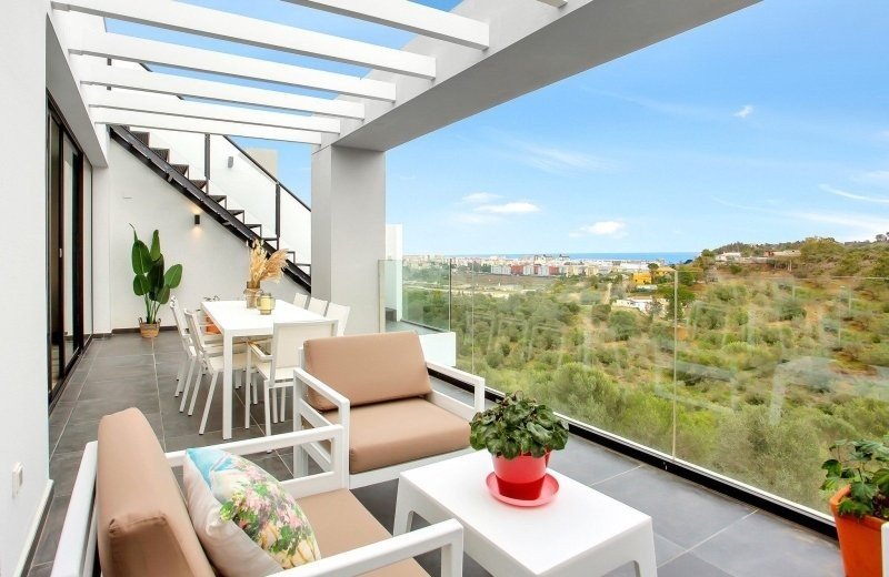 Uitzicht vakantie appartementen malaga