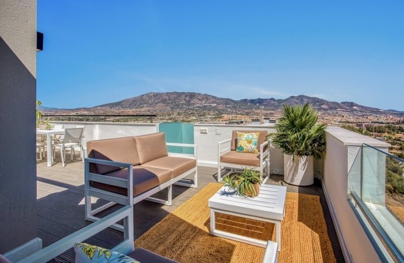 Vakantie appartement met uitzicht op de bergen